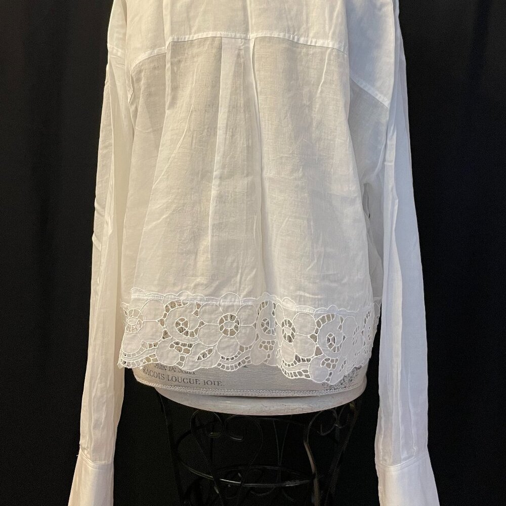 New. Gorgeous 100% Cotton EAC-Camicia Cannes Mussola: Size 46 - Picture 7 of 14